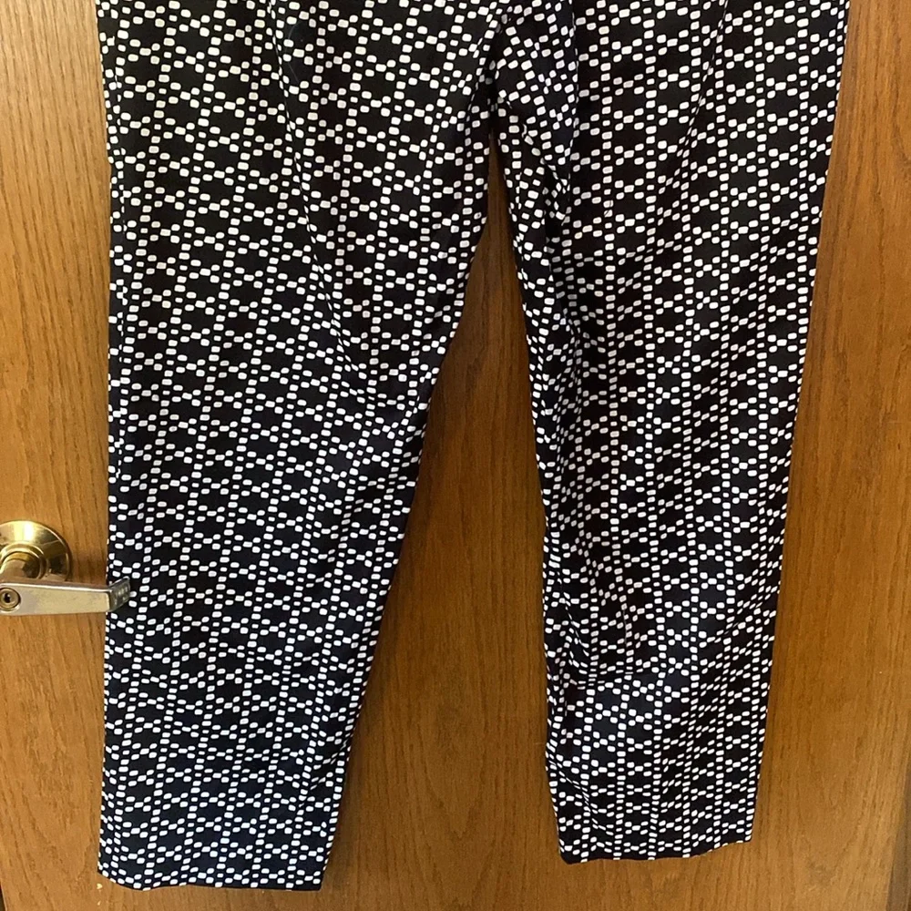 ZAC & RACHEL Dot Print Slim Ankle Pants - Picture 7 of 8